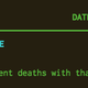 Image for article titled This digital graveyard will tell you how many times your name has “died”